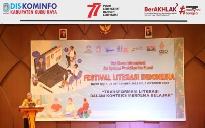 Pembukaan Kegiatan Festival Literasi Indonesia Tahun 2022