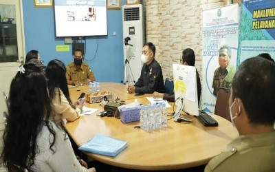 Pemerintah Kabupaten Kubu Raya Melalui Dinas Komunikasi dan Informatika Kubu Raya Menerima Visitasi Dari Tim Penilai KIP Provinsi Kalimantan Barat
