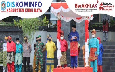 Upacara Peringatan Hari Ulang Tahun (HUT) ke-65 Pemerintah Provinsi Kalimantan Barat