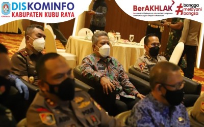 Video Conference Terkait Arahan Presiden Republik Indonesia dan Kapolri Terkait Percepatan Vaksinasi Covid-19